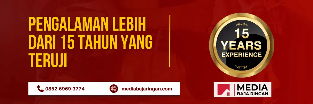 Pengalaman Lebih dari 15 Tahun yang Teruji